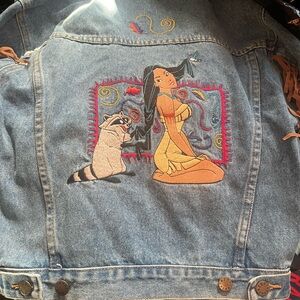 Vintage Embroidered Disney jacket